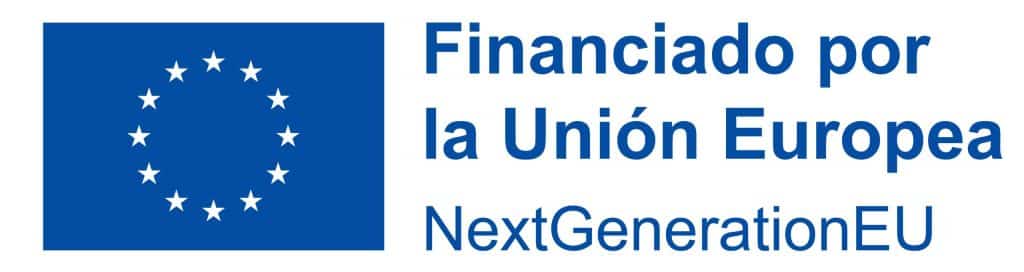 Logo de la Unión Europea – Financiado por la Unión Europea a través del programa NextGenerationEU